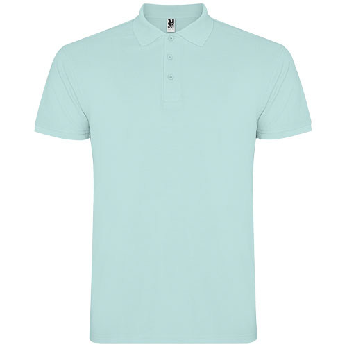 Polo pour homme coton 200gr personnalisé Star ROLY Menthe