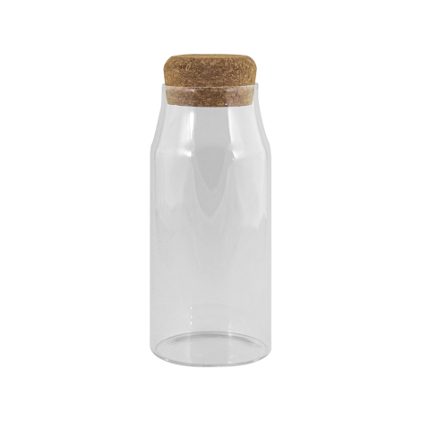 Bouteille personnalisée borosilicate et liège 600 ml LUCENT