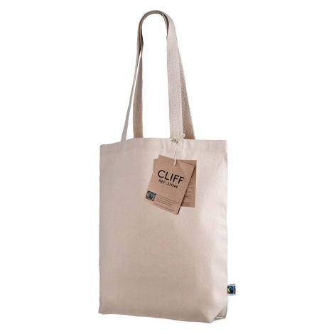 Tote bag personnalisable en coton Fair Trade 280gr Cliff