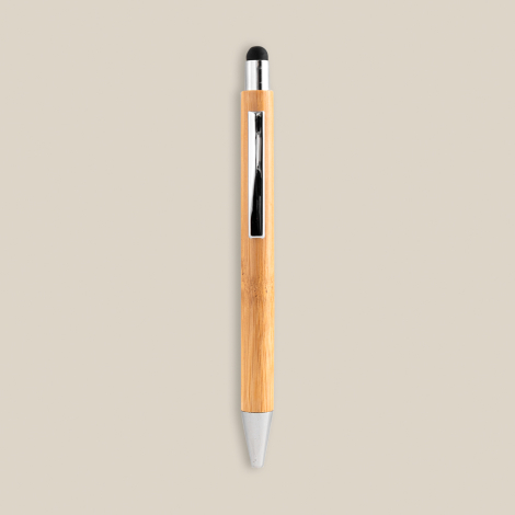 Stylo-stylet personnalisable en bambou - Gaze