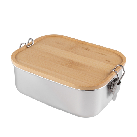 Lunch box personnalisée inox bambou - Papaya
