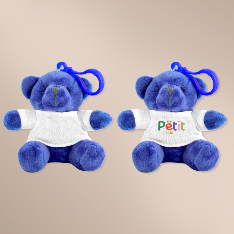 Porte-clés publicitaire Ours en peluche