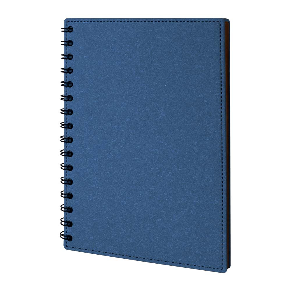 Carnet publicitaire personnalisé carton recyclé - Casen Bleu