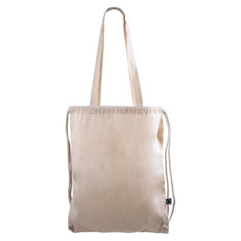 Sac 2 en 1 publicitaire coton Fair Trade 140 g - STONE