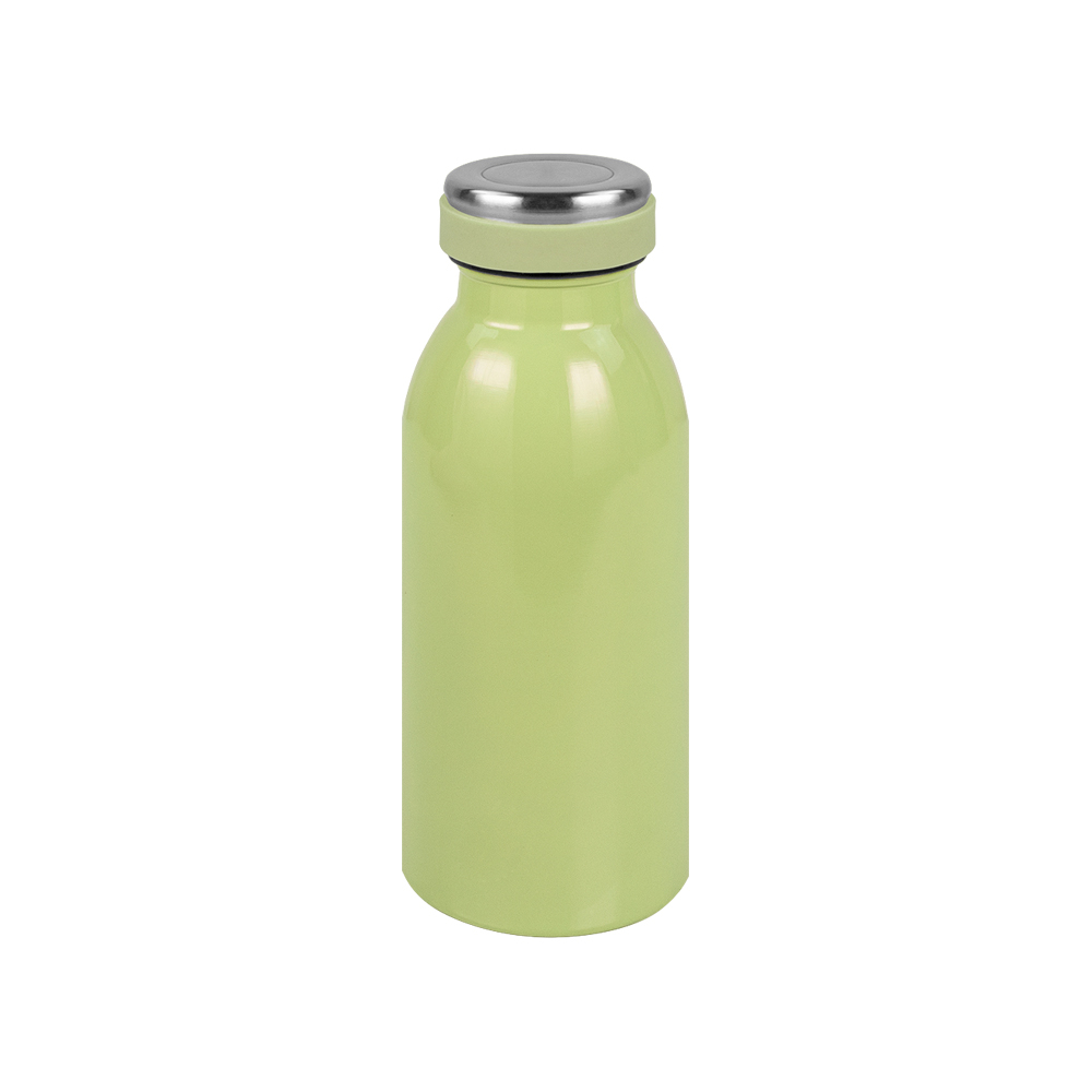 Bouteille promotionnelle inox double paroi 350 ml LATTE Vert