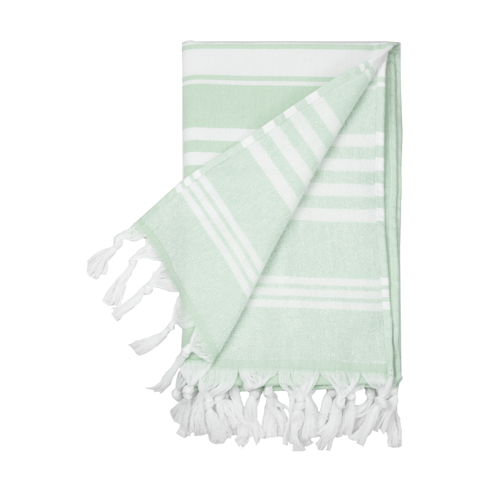 Serviette paréo à personnaliser 220g Cayman Vert