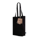 Sac en coton Fair Trade 280 gr personnalisable - Cliff Black