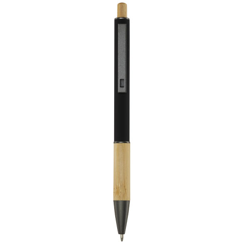 Stylo promotionnel bambou et alu recyclé Darius Noir