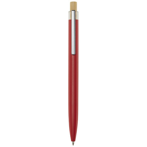 Stylo bille personnalisé alu recyclé Nooshin Rouge