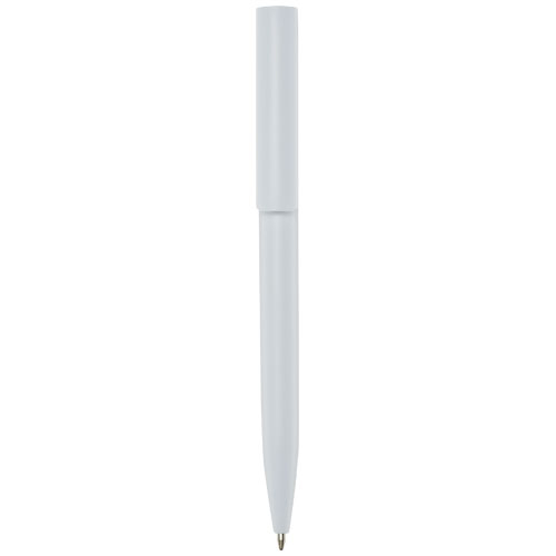 Stylo en plastique recyclé à personnaliser Unix Blanc