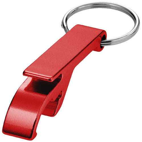 Porte-clés ouvre-bouteille et canette à personnaliser Tao Rouge