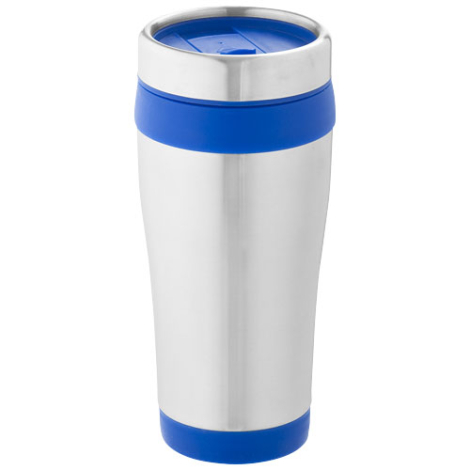 Mug publicitaire de 410ml en inox recyclé Elwood