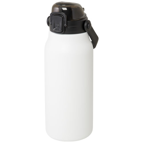Grande bouteille isotherme personnalisée 1,6L Giganto Blanc