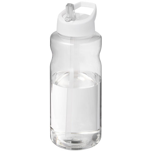 Gourde promotionnelle 1L bec verseur Big Base H2O Active® Blanc