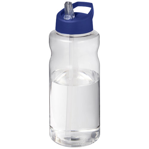 Gourde promotionnelle 1L bec verseur Big Base H2O Active® Bleu