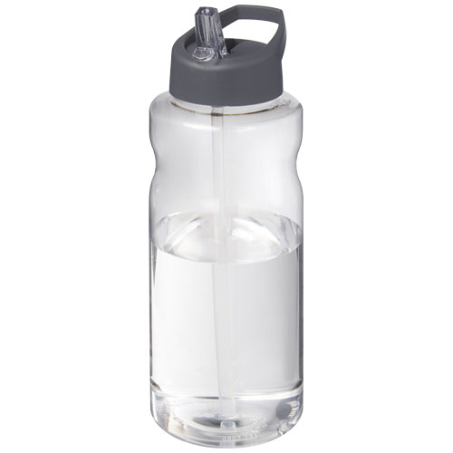 Gourde promotionnelle 1L bec verseur Big Base H2O Active® Gris