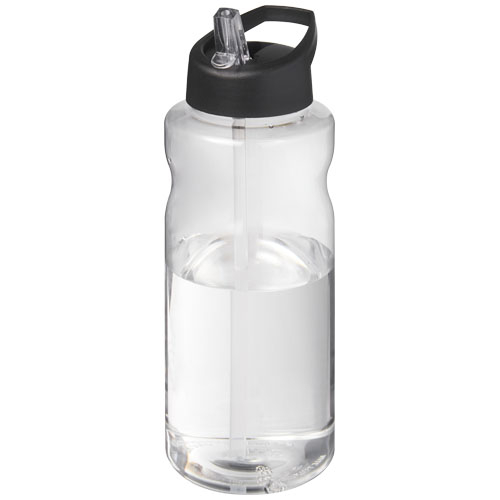 Gourde promotionnelle 1L bec verseur Big Base H2O Active® Noir