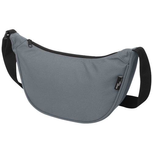 Sac banane publicitaire PET recyclé Byron Gris