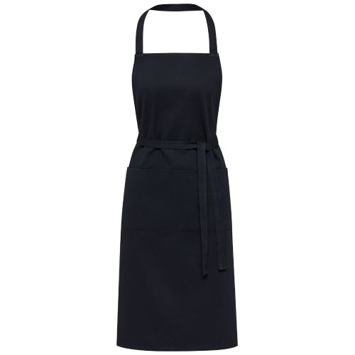 Tablier personnalisé en coton recyclé 240g Shara Marine