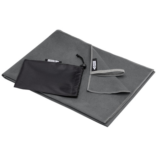 Serviette à séchage rapide personnalisée 50x100 cm Pieter Gris