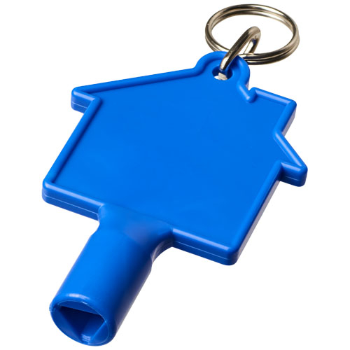 Porte-clés utilitaire promotionnel Maximilian Bleu