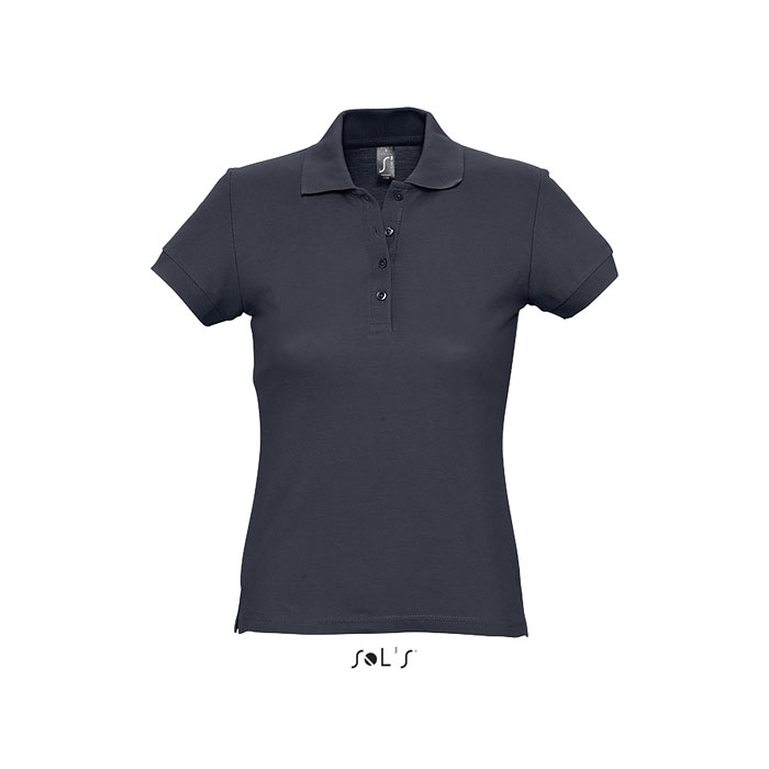 Polo publicitaire coton femme 170g - PASSION Marine