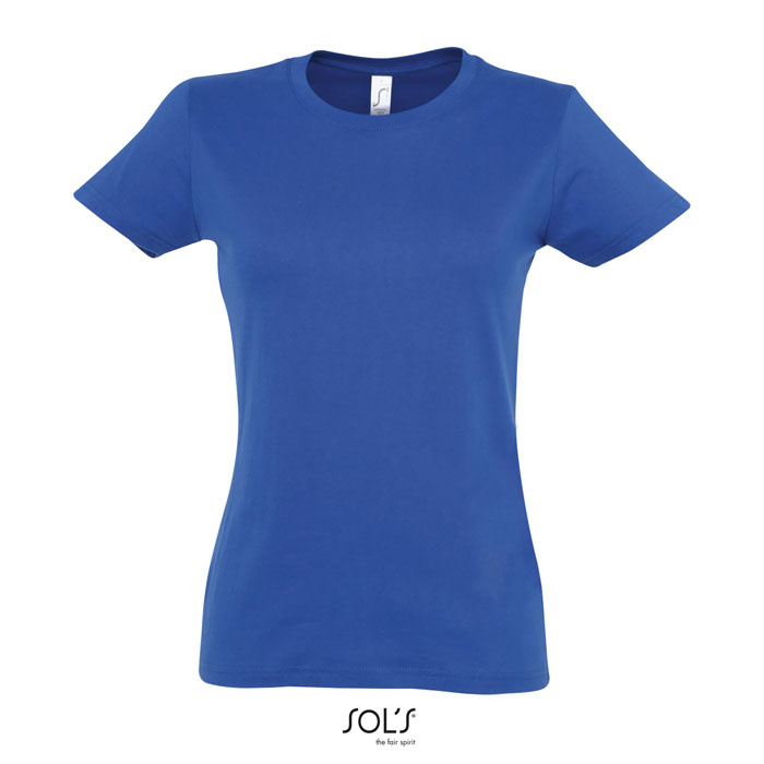 Tshirt femme publicitaire coton 190g - IMPERIAL Royal