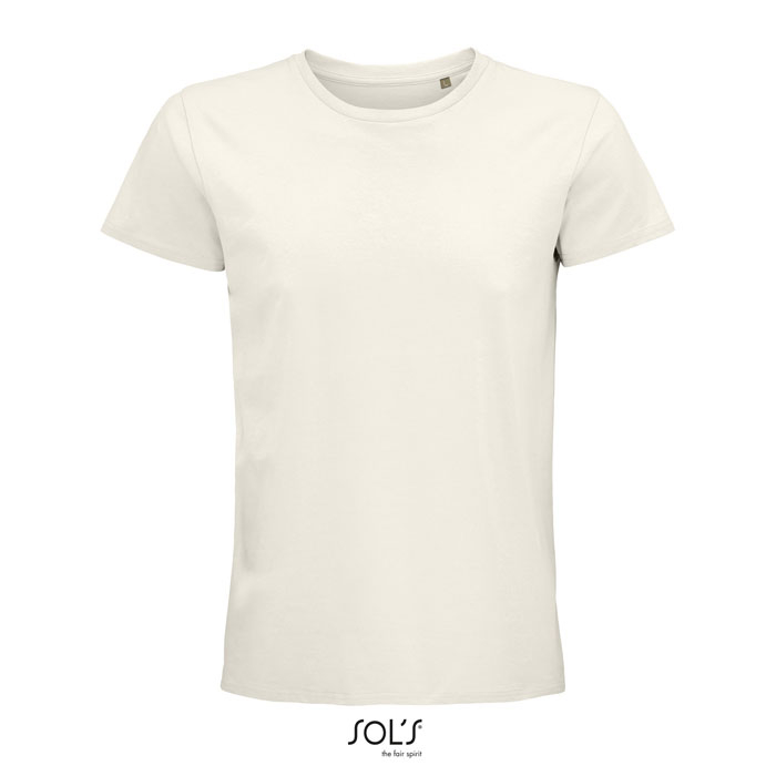 Tee shirt coton bio publicitaire homme 175g - PIONEER Ecru