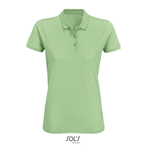 Polo femme coton bio publicitaire 170g - PLANET