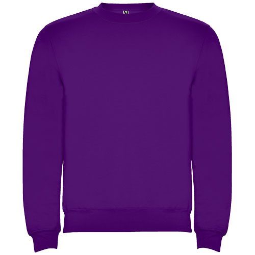 Pull col ras-du-cou publicitaire 280gr Enfant Clasica ROLY Violet