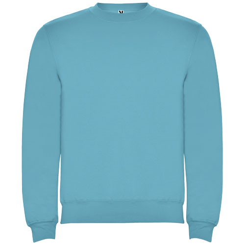 Pull col ras-du-cou publicitaire 280gr Enfant Clasica ROLY Turquoise