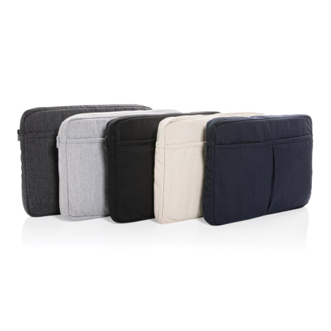 Pochette personnalisable 15,6'' coton recyclé 340g Laluka