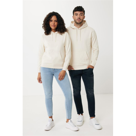 Sweat à capuche unisexe promotionnel coton bio Rila Iqoniq