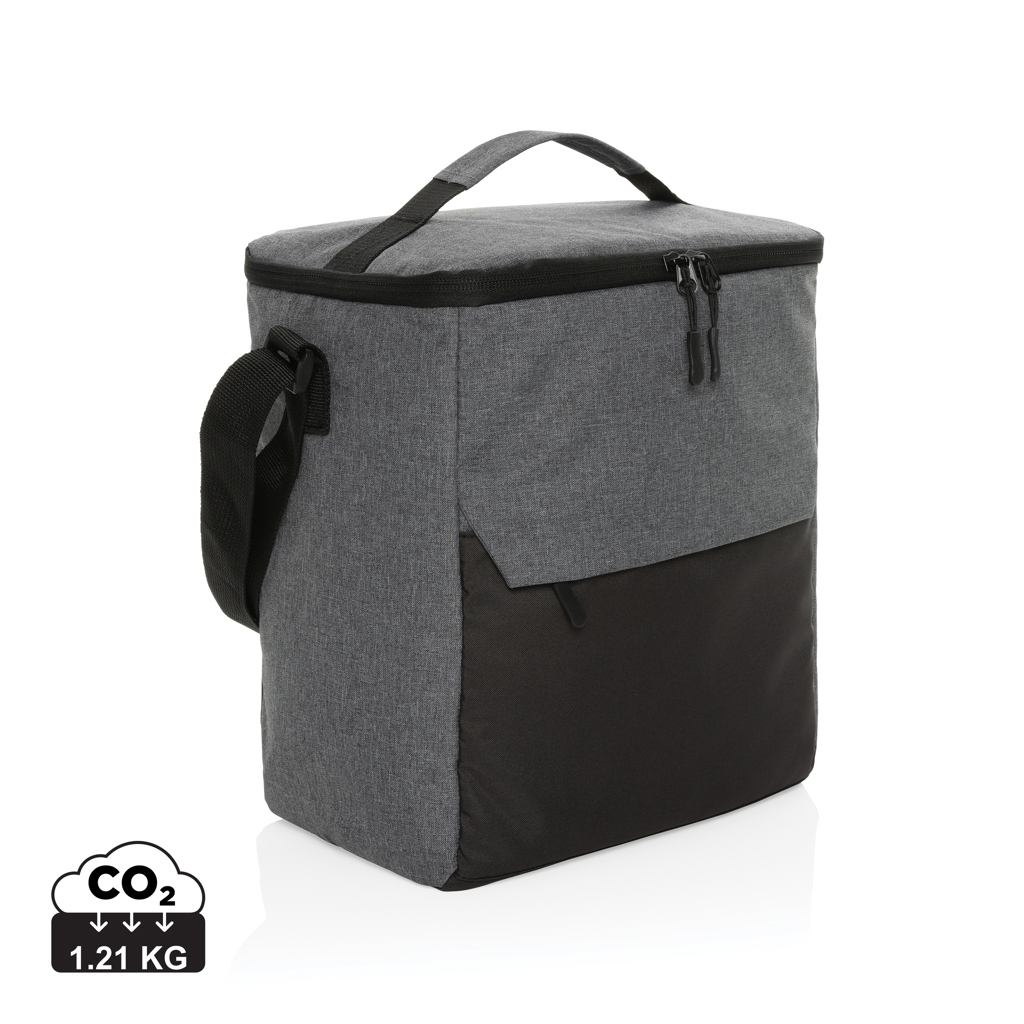 Sac isotherme promotionnel en rPET Kazu Gris