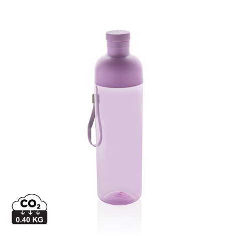 Bouteille d'eau publicitaire 600ml en rPET Impact