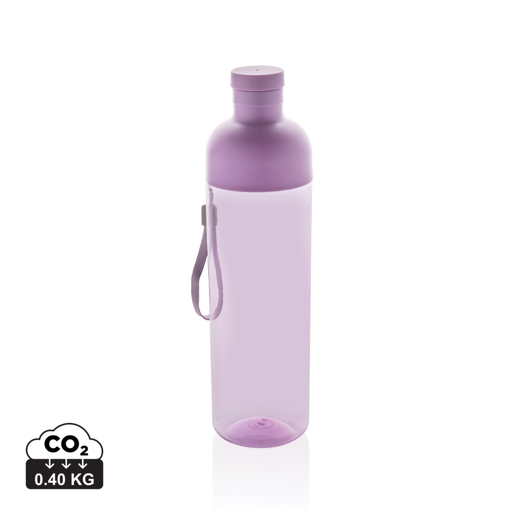 Bouteille d'eau publicitaire 600ml en rPET Impact Violet