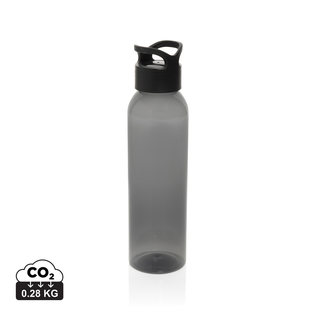 Bouteille d'eau 650ml en rPET à personnaliser Oasis Noir