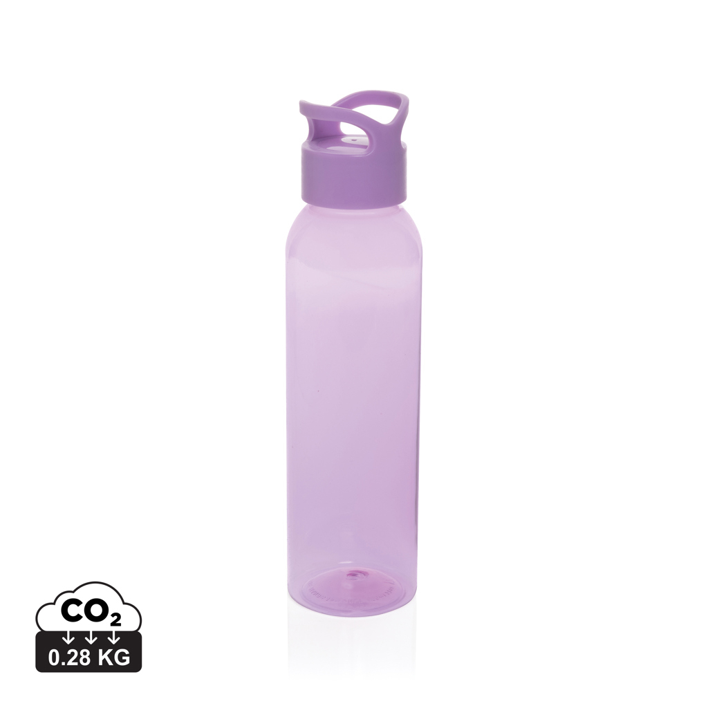 Bouteille d'eau 650ml en rPET à personnaliser Oasis Violet