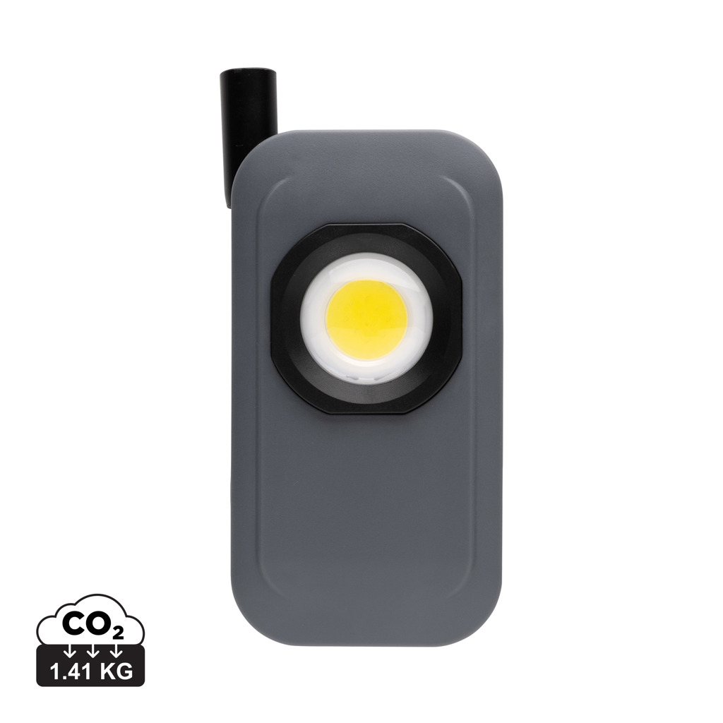 Lampe de travail rechargeable personnalisée Gear X Gris