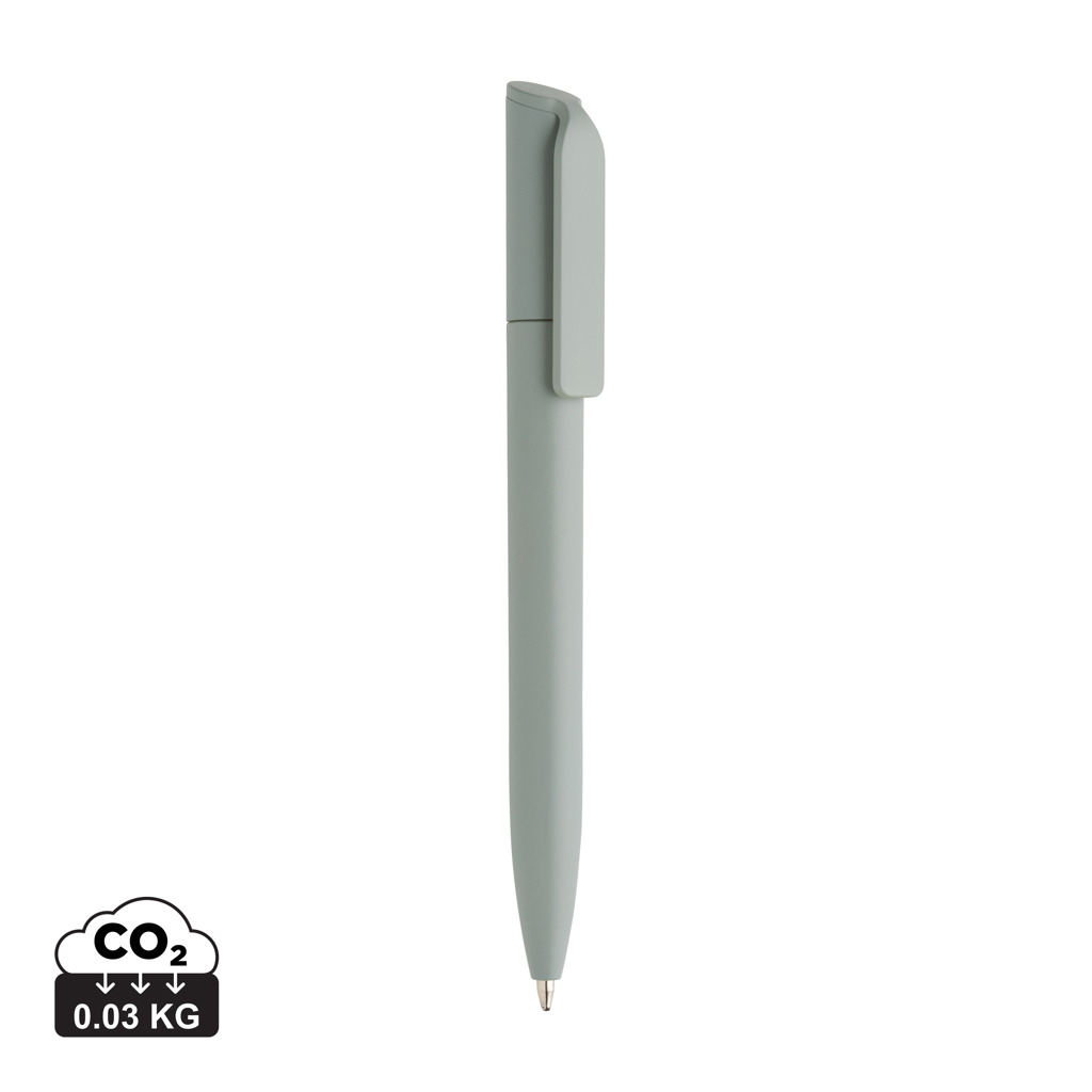 Mini stylo en ABS recyclé personnalisable Pocketpal Vert