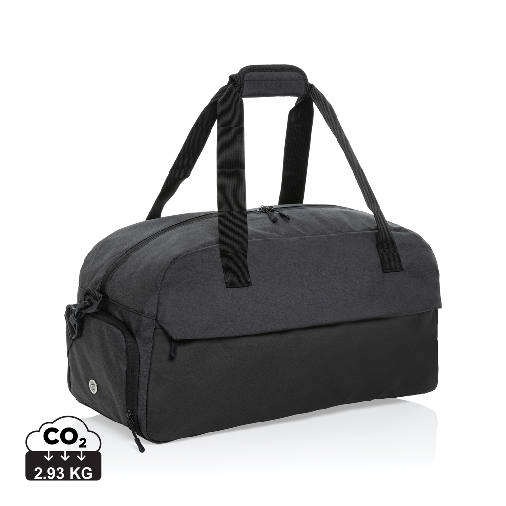 Sac de sport personnalisé rPET Kazu Noir