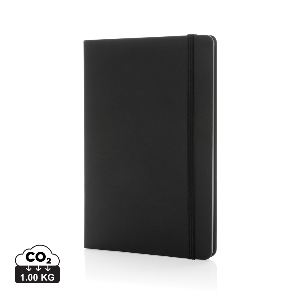 Cahier A5 kraft et papier de verre personnalisé Craftstone Noir