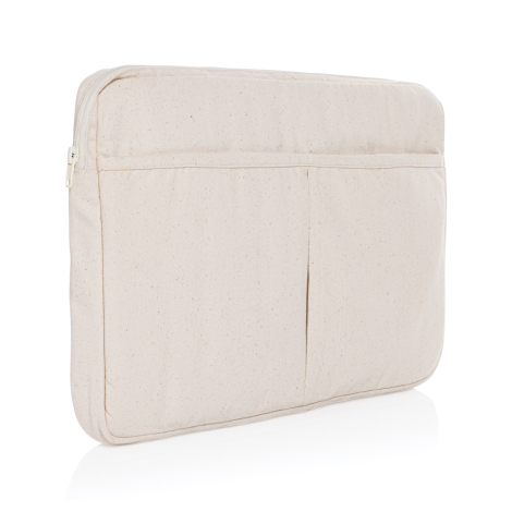 Pochette personnalisable 15,6'' coton recyclé 340g Laluka