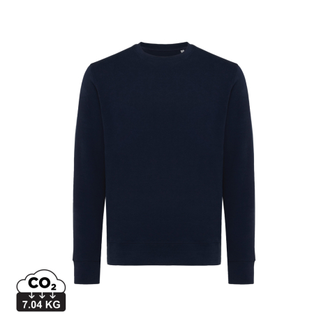 Sweater publicitaire unisexe à col rond coton bio Etosha Iqoniq