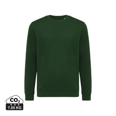 Sweater publicitaire unisexe à col rond coton bio Etosha Iqoniq