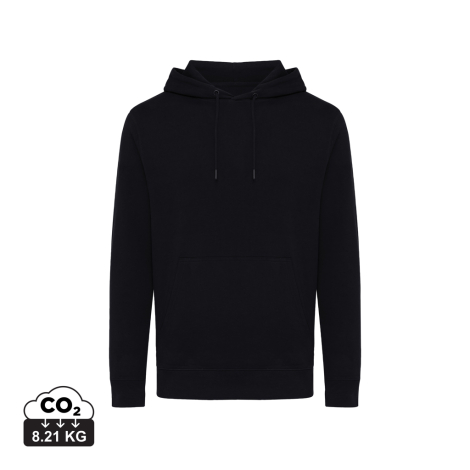 Sweat à capuche unisexe promotionnel coton bio Rila Iqoniq