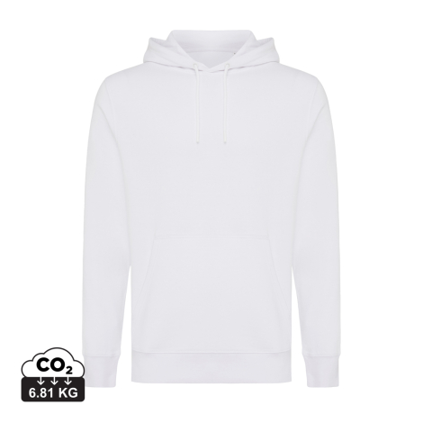 Sweat à capuche unisexe promotionnel coton bio Rila Iqoniq
