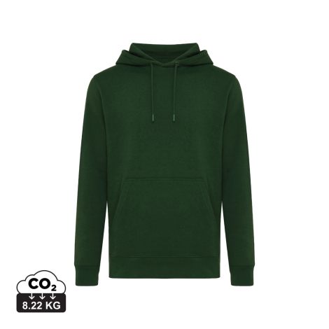 Sweat à capuche unisexe promotionnel coton bio Rila Iqoniq