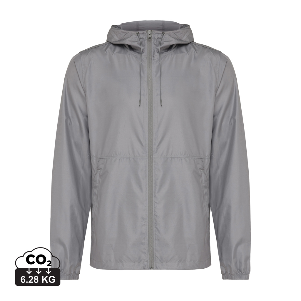 Veste publicitaire polyester recyclé Logan Iqoniq Gris/Argent