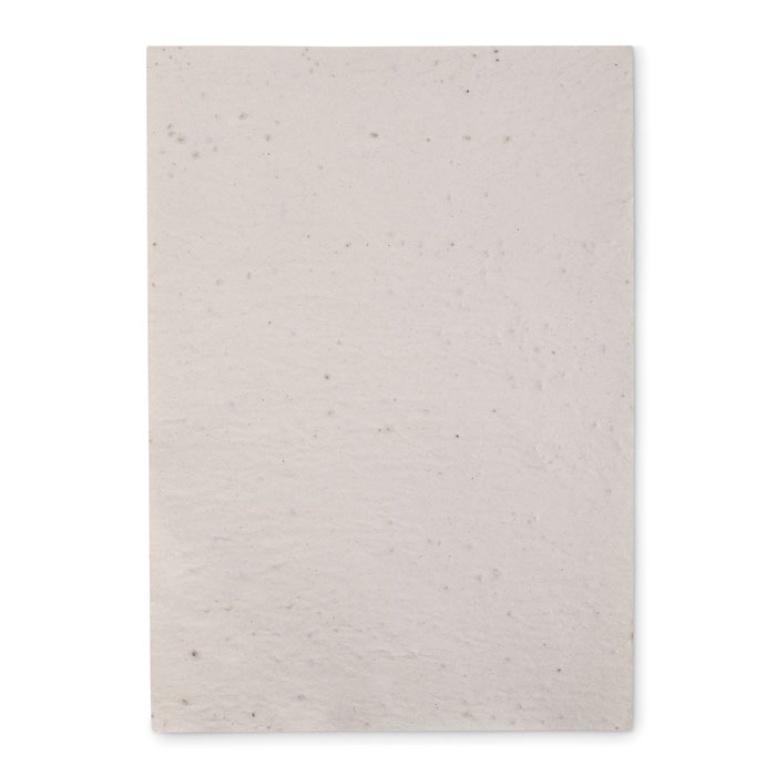 Papier A4 publicitaire graines de fleurs Blanc